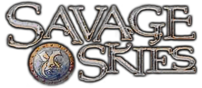 Savage Skies title screen for Playstation 2